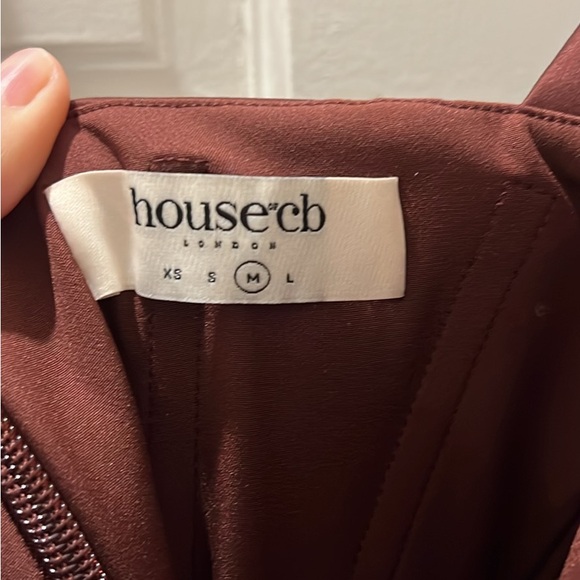 House of CB Strapless Brown Dress - Picture 7 of 8
